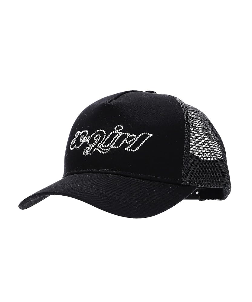 Amazon | [エックスガール] キャップ RHINESTONE LOGO TRUCKER